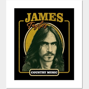 Musician - James Taylor Art Drawing Posters and Art